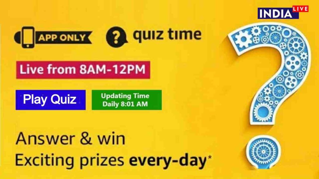 Amazon Quiz 30 May 2021 Answers – Win Exciting Prizes and Free Amazon